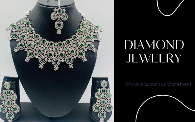 Elegant diamond jewelry symbolizing timeless charm and enduring beauty, perfect for any occasion.