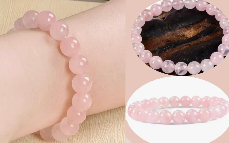 Rose quartz gemstone bracelets, perfect for adding a touch of elegance and love to your jewelry collection. Discover these beautiful pieces on our jewellery blog.